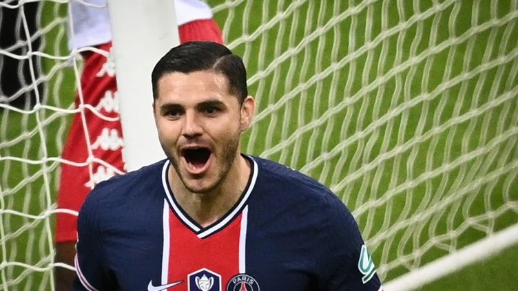 Un cadeau de Disasi et l'ouverture du score d'Icardi... Regardez le premier but de la finale de la Coupe de France