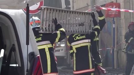Incendie à Laon : plusieurs bâtiments menacés