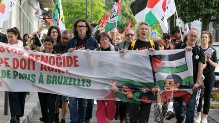 En soutien à Gaza, une marche citoyenne s'élance de Paris vers Bruxelles pour dire 