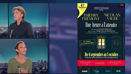 “C'est une conversation de deux hommes qui se reconnaissent l’un dans l’autre”, affirme Thierry Frémont, à propos de la pièce “Une heure à t’attendre