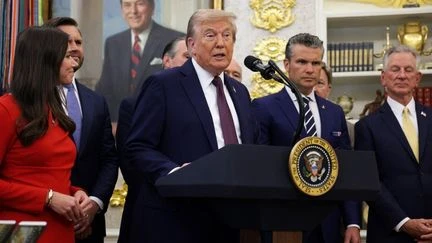 Donald Trump affirme que les Etats-Unis ont tiré sur un 