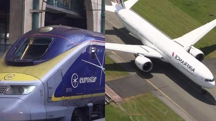 Vacances : avion ou train ? Économiquement, sur les trajets à l'étranger, le choix est vite fait selon un rapport