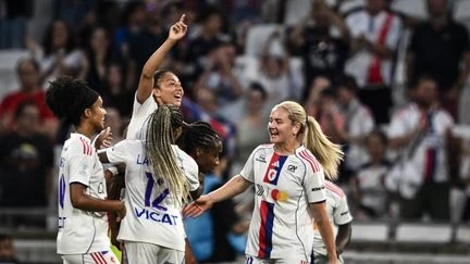 Les Lyonnaises sacrées championnes de France après leur victoire en finale d'Arkema Première Ligue face au Paris FC