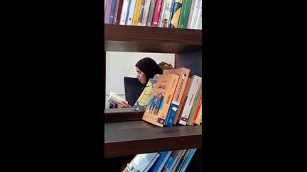 La réouverture d'une bibliothèque à Gaza