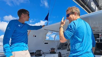 L'ultra-traileur Mathieu Blanchard prend la mer et s'invite sur la prochaine Transat Café L'Or aux côtés du skippeur Conrad Colman