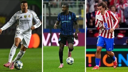 Ligue des champions : un triplé pour Mbappé, Olise maestro du Bayern, Griezmann voit double.... La belle soirée des Bleus