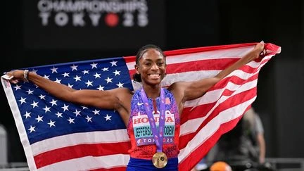 Mondiaux d'athlétisme : Melissa Jefferson-Wooden première à faire le doublé 100-200 depuis 2013, quatrième sacre mondial pour Noah Lyles sur 200 m