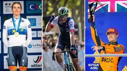 Seixas prometteur derrière le roi Pogacar, l'équipe McLaren déjà sacrée, l'OM et Strasbourg en grande forme... Le récap sport du week-end