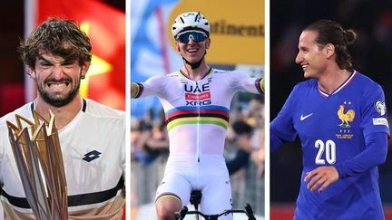 Valentin Vacherot sacré dans une finale inédite, Pogacar intouchable, les Bleus proches du Mondial... Le récap' sport du week-end