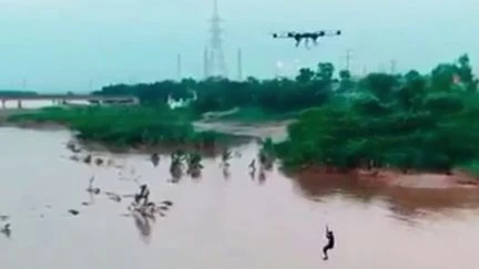 Inondations au Pakistan : des drones pour venir en aide à la population
