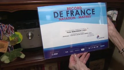 Natation : Mady Rebuisson, une championne nationale qui collectionne les médailles à 90 ans