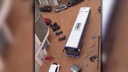 Tempête Gabrielle en Espagne : Ibiza inondée par des pluies torrentielles