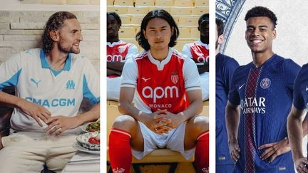 Ligue 1 : découvrez les 18 maillots domicile de la saison 2025-2026 et votez pour le plus beau