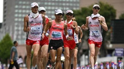 Mondiaux d'athlétisme : proches de l'exploit, les Français Aurélien Quinion et Gabriel Bordier au pied du podium sur le 20 kilomètres marche