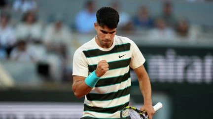 Roland-Garros 2025 : Carlos Alcaraz lâche un set face à Damir Dzumhur mais se qualifie pour les huitièmes de finale