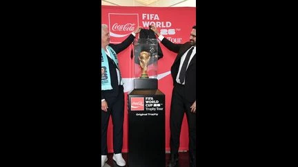 Le trophée de la Coupe du monde 2026 présenté à New York