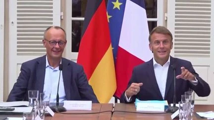Guerre en Ukraine : Emmanuel Macron et le chancelier allemand Friedrich Merz unis contre Poutine