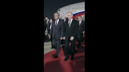 Vladimir Poutine en Chine pour une rencontre avec Xi Jinping