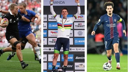 Les Bleues du rugby encore frustrées, Tadej Pogacar conserve sa couronne, le PSG déplumé avant le Barça... Le récap sport du week-end