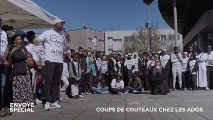 Avec son association SADA, du nom de son petit frère mort poignardé, il s'est fait la voix de la prévention contre les rixes au couteau