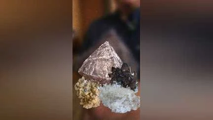 La réserve de minerais du Muséum