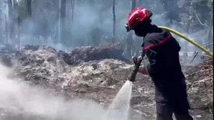 Incendies dans le Sud : les pompiers, sur le qui-vive, luttent contre les nouveaux départs de feu