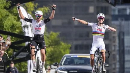 Cyclisme : Tadej Pogacar offre la victoire à son coéquipier Brandon McNulty au Grand Prix de Montréal