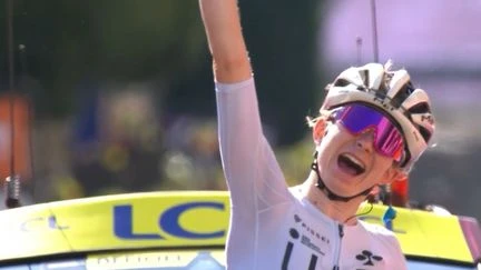 Première victoire française sur le Tour de France femmes 2025 grâce à un raid solitaire de Maeva Squiban sur la 6e étape