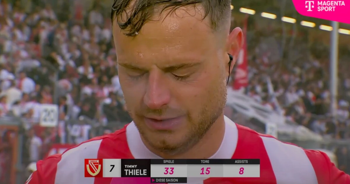 „Es hört nie auf, es tut so weh“ Das emotionalste Fußball-Interview der Saison