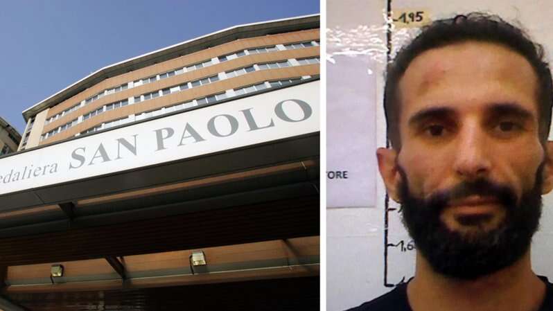 Preso a Ginevra l’uomo evaso dall’ospedale San Paolo inseguito da un poliziotto: la notizia data dal sottosegretario Ostellari sui social