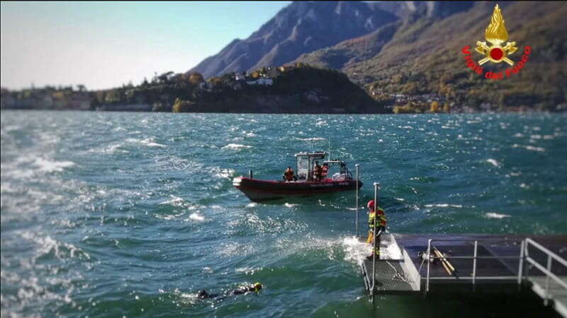 Gravissimo 13enne caduto nelle acque del lago di Como: recuperato dai vigili del fuoco