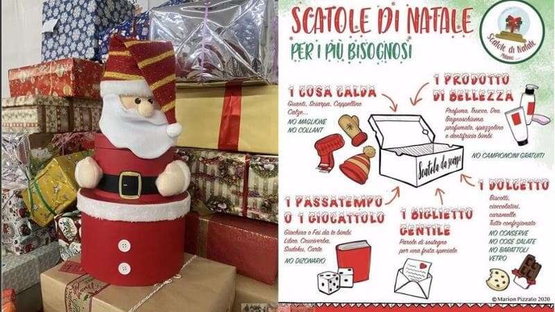 ‘Scatole di Natale’ a Milano: “Così offriamo un dono a migliaia di bisognosi”