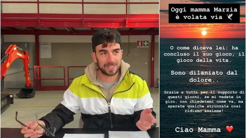 Morta la mamma di Michele Molteni dopo il disperato appello dello youtuber: era malata di cancro