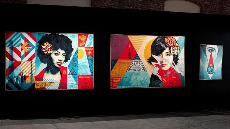 Alla Fabbrica del Vapore un viaggio visivo e concettuale nella carriera di Obey, fra gli street artist più famosi del mondo