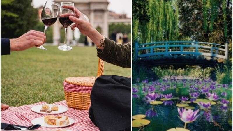 'Aperitivo con Monet', il picnic all'Arco della Pace alla scoperta delle opere attraverso la realtà virtuale