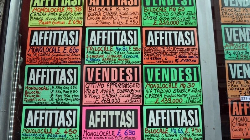 Sale ancora il prezzo degli affitti a Milano: oltre 1200 euro per un trilocale, in media 108 euro in più dello scorso anno