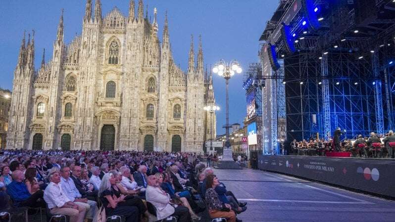 La finale di Champions sfratta la Filarmonica della Scala: cambia data il concerto in piazza Duomo il 10 giugno