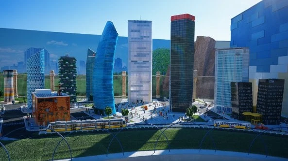 Milano moderna arriva a Gardaland: 400mila mattoncini Lego per ricostruire i grattacieli simbolo della città