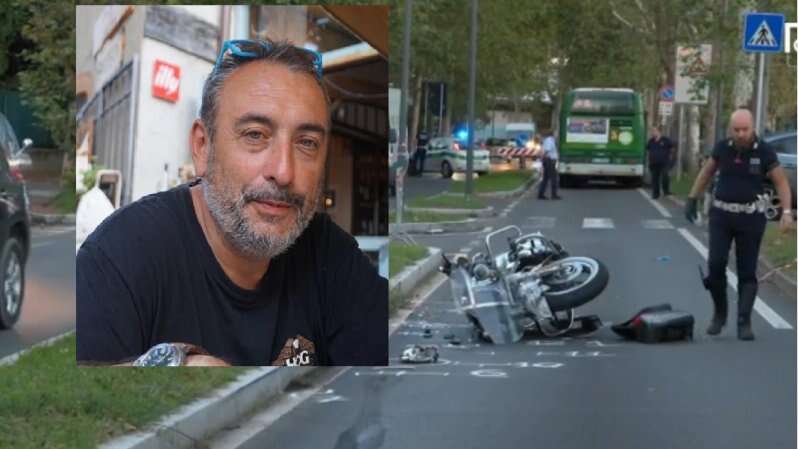 Giorgio Barbanti è l’uomo morto nello scontro tra la sua moto e un autobus: il figlio di 11 anni portato in ospedale | Video