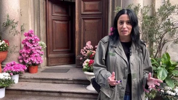 Con gli scrittori Carli ed Erba in corso Europa a Milano