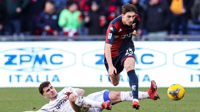 Il portiere Silvestri tradisce l'Empoli: il Genoa pareggia nel finale, 1-1