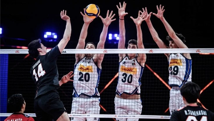 Nations League: Italia ko al tie break con il Giappone