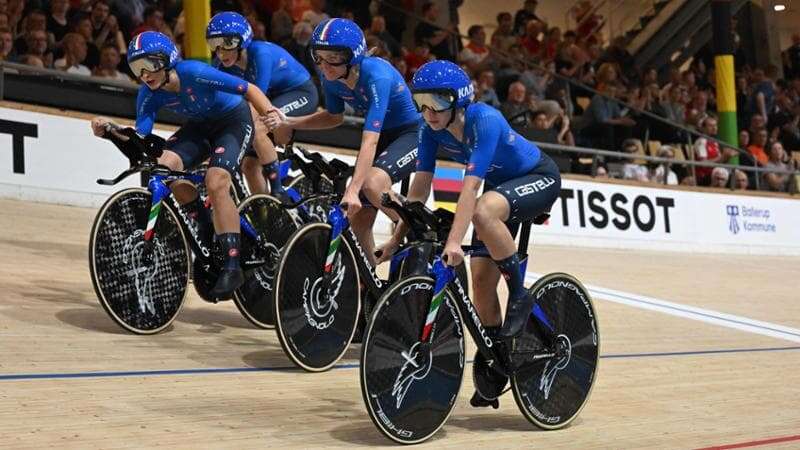 Mondiali, azzurre bronzo nell’inseguimento a squadre