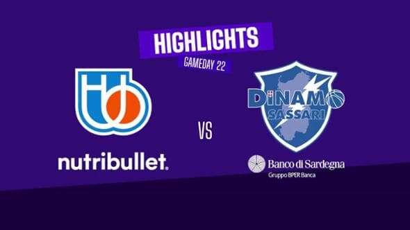 Basket serie A, gli highlights di Treviso-Sassari