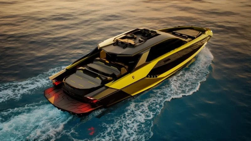 Tecnomar per Lamborghini 101FT, lo yacht con il feeling delle supercar