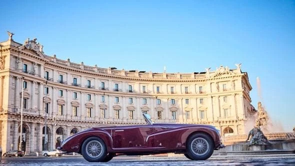 Roma torna capitale dell’auto d’epoca con il Concorso d’eleganza Anantara