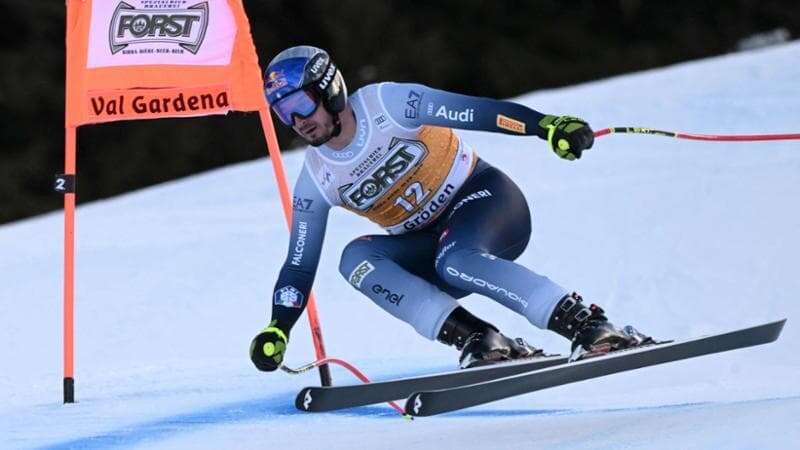 Dominik Paris incredibile in discesa: vince per la prima volta in Val Gardena a 34 anni