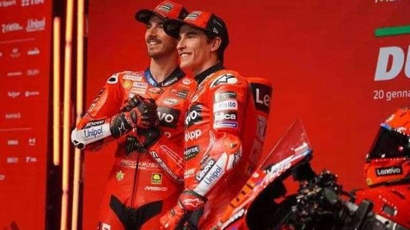 La MotoGp riparte dalla Thailandia: i ducatisti Bagnaia e Marquez pronti a darsi battaglia