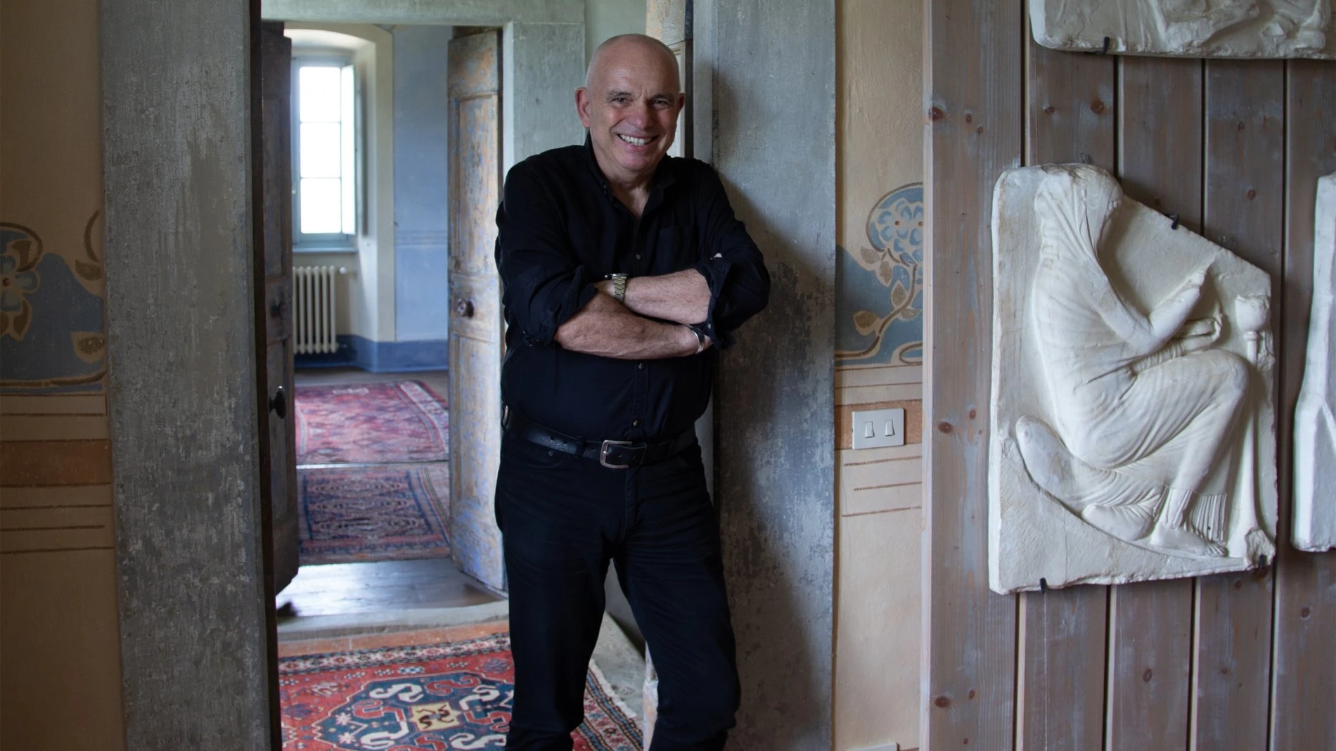 Giovanni Raspini in mostra con i suoi gioielli: 