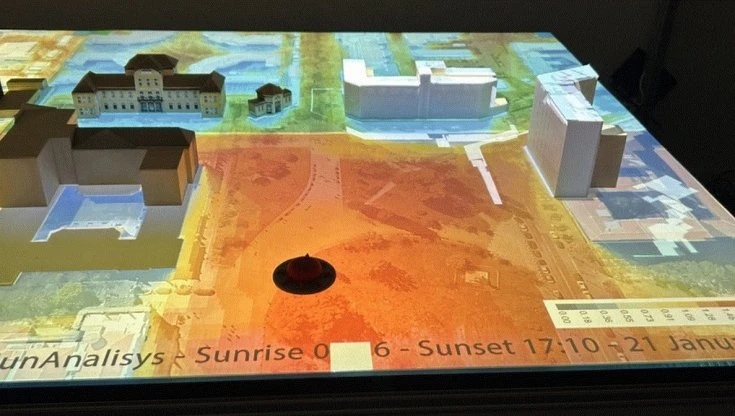 Il “Tavolo Luminoso” hi-tech per una progettazione urbana inclusiva 